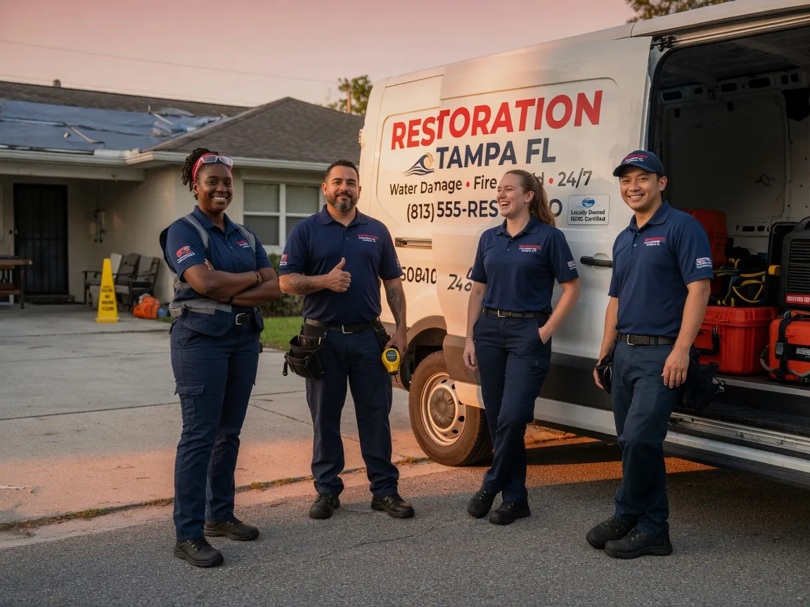 Water Damage Restoration company in Cloverdale, IN
