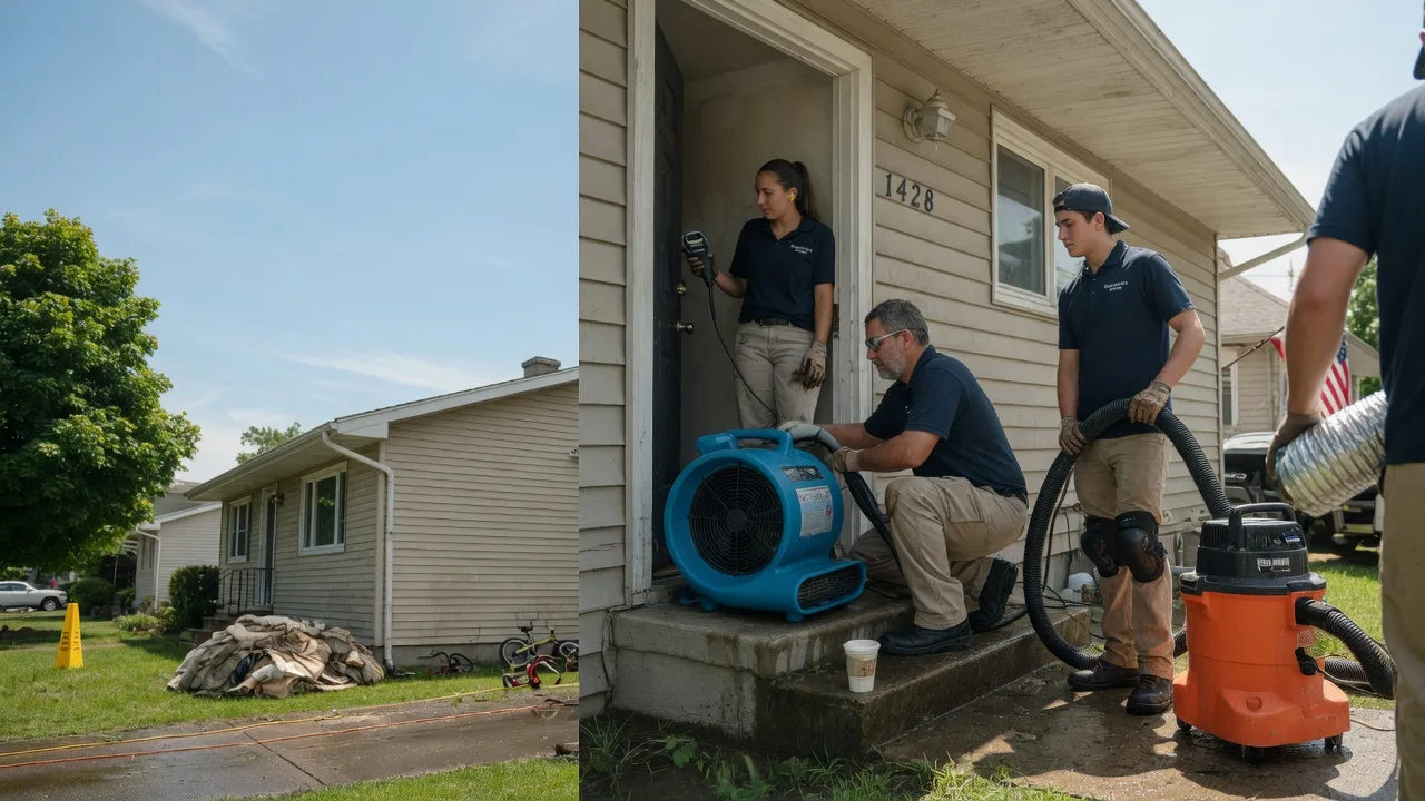 Water Damage Restoration in Cloverdale, IN near me